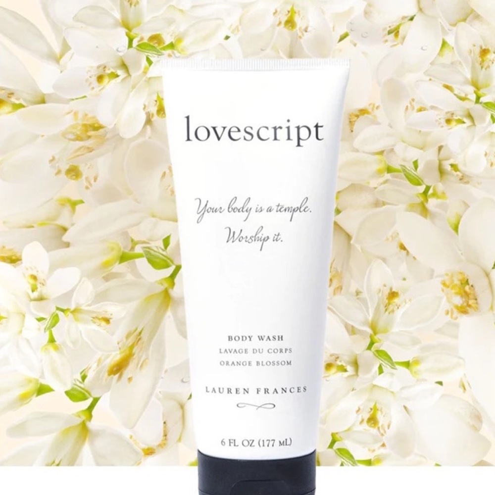 Lovescript Orange Blossom Body Wash